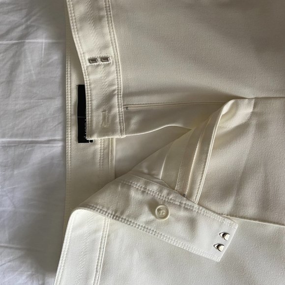 Victoria's Secret Cream Palazzo Pants Fully Lined Size 10 EUC - Picture 5 of 13